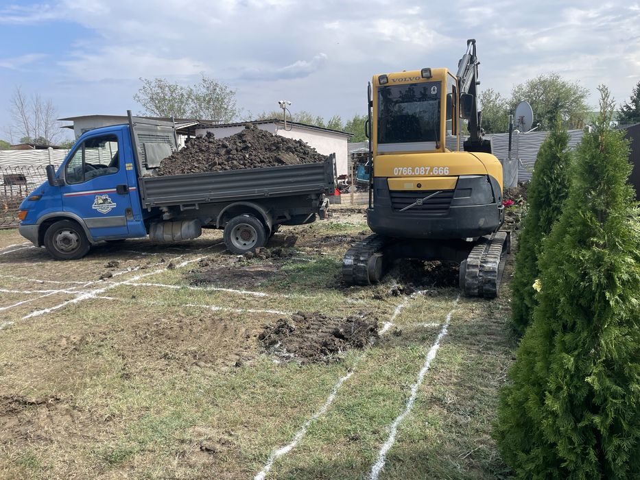 MINIEXCAVATOR spatii inguste, mini buldo excavator miniescavator