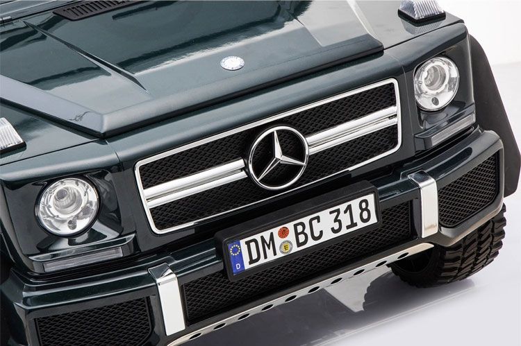 Masina electrica Mercedes G63 6x6 Premium cu 4 motoare #Negru
