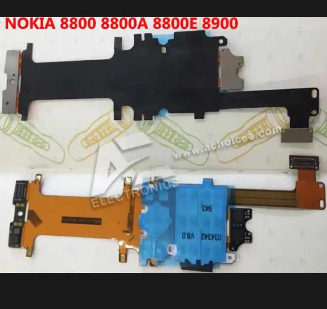 Nokia 8800 va 8600 Luna 6700 korpust chashkal shilift bor orginal AAA