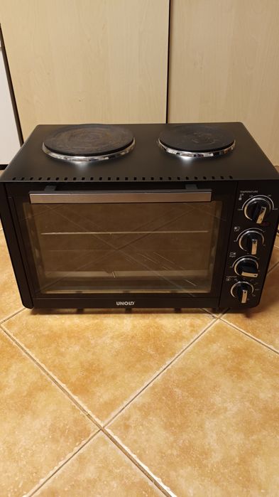 Vand cuptor electric cu 2 plite