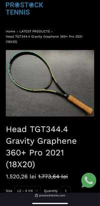 Head TGT344.4 Gravity Graphene 360+ Pro