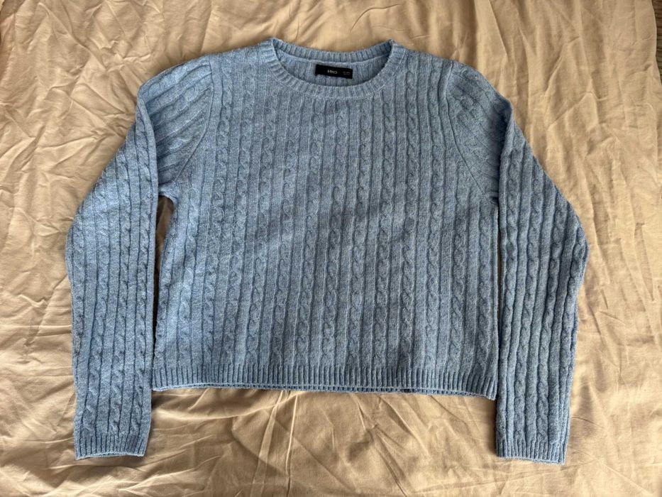 Син пуловер, S номер, Манго