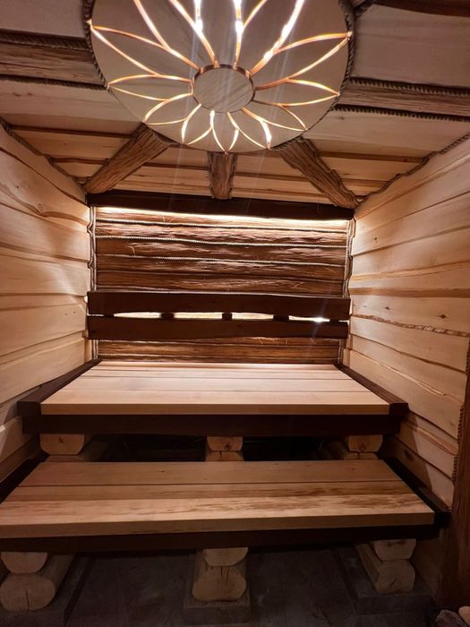 Баня новая чистая