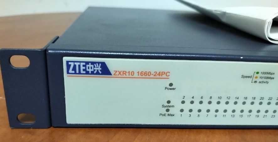 Switch uri Cisco ZTE HP SMC gigabit/PoE ca noi!