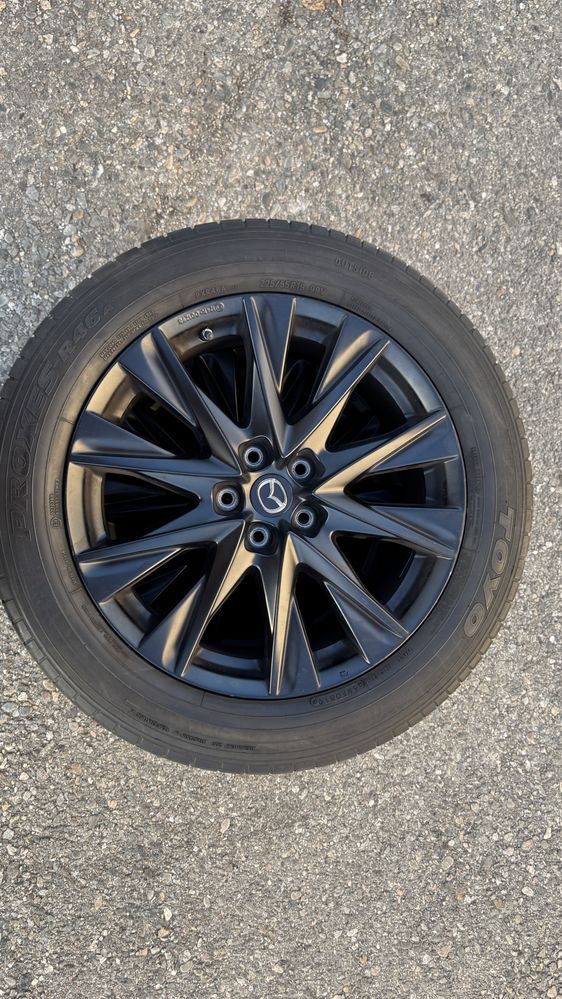 Set roti Mazda Cx-5 (jante 19 inch + anvelope de vara)