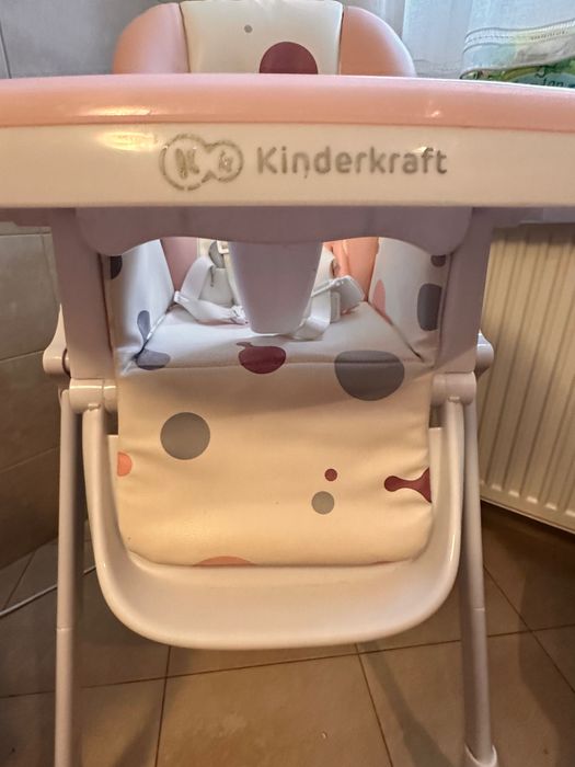 Scaun masa Kinderkraft Yummy Pink