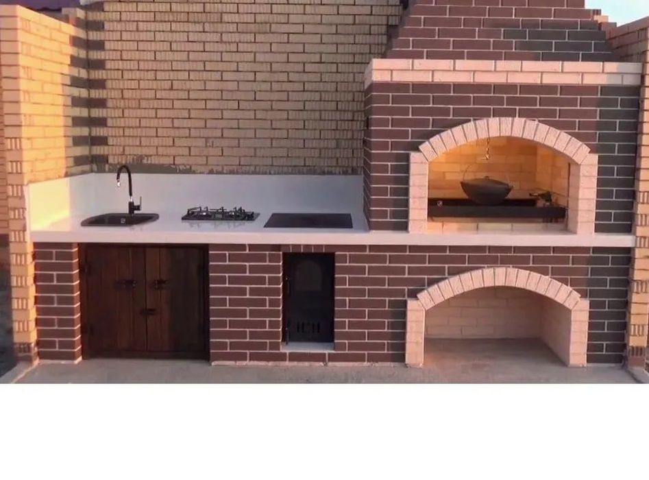 Мангалы и камины