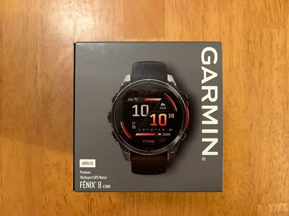 Garmin Fenix 8, 47mm, Amoled, Slate Gray, Sigilat
