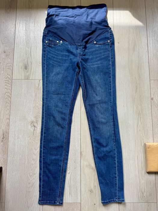 Blugi maternitate super skinny H&M marime M