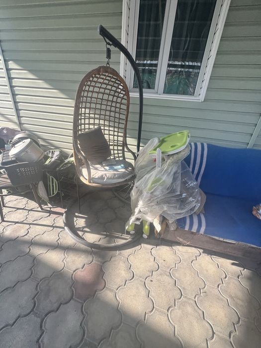 Продам качелю  кокон,кровать двухспальная askona с м