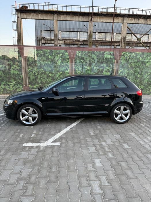 Audi A3 Automat 2.0 140 cp 2008 *S Line *Navigație *Semipiele *Pilot *