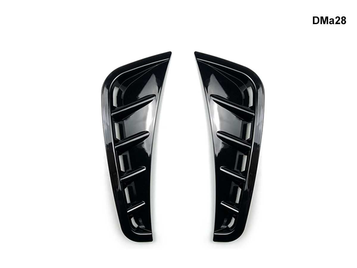 Splitter bara fata tuning negru pentru Mercedes AMG C W205