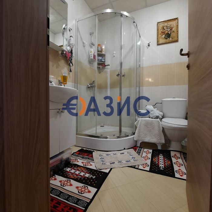 Продава се Тристаен апартамент в к.к. Слънчев бряг - 63 кв.м за 1127 €/кв.м - Снимка #7