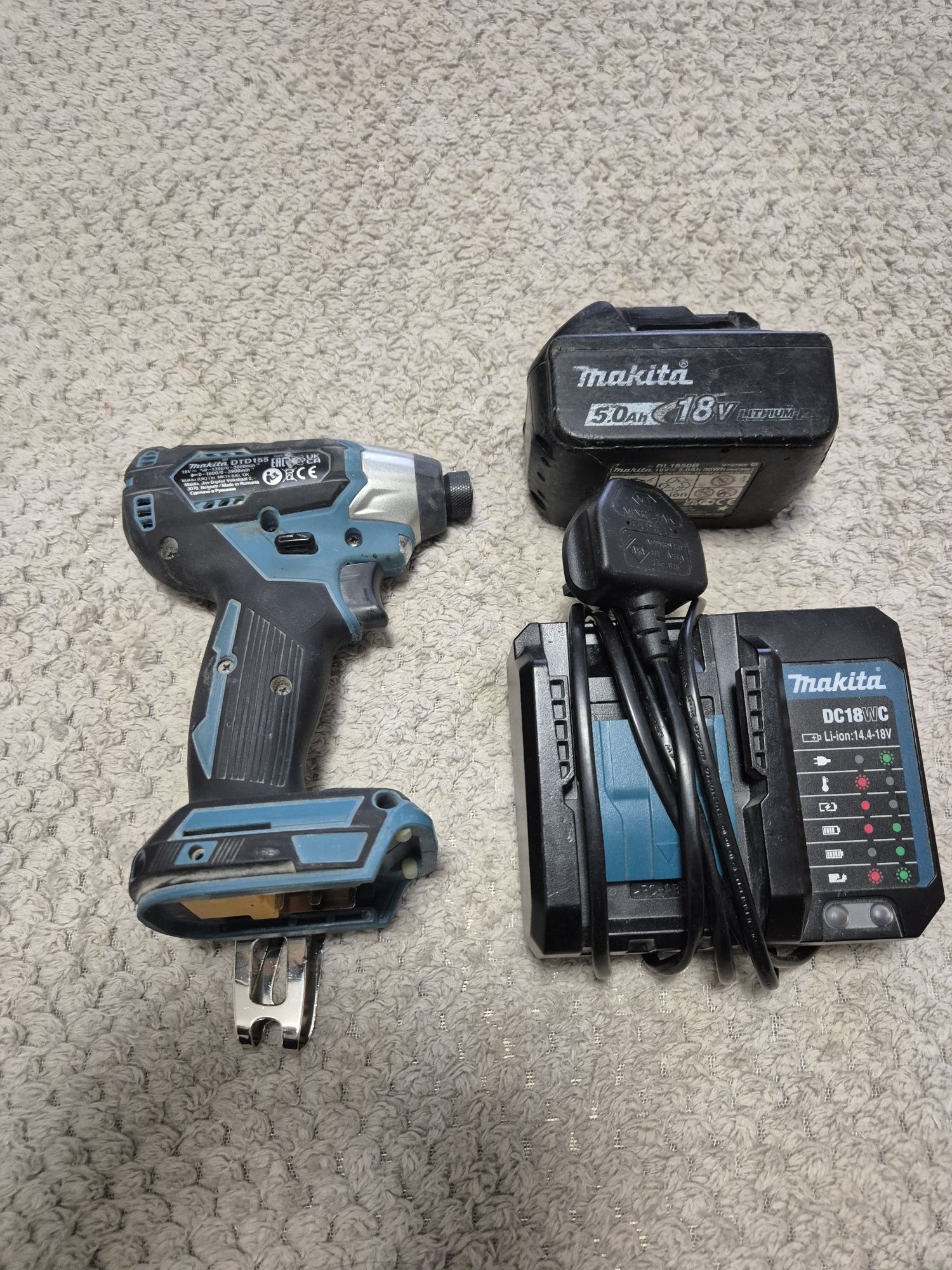 Импакт Makita безчетков 18V