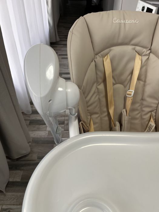 Scaun  de  masa si leaganCaretero, Indigo, scaun inalt si leagan 2in1
