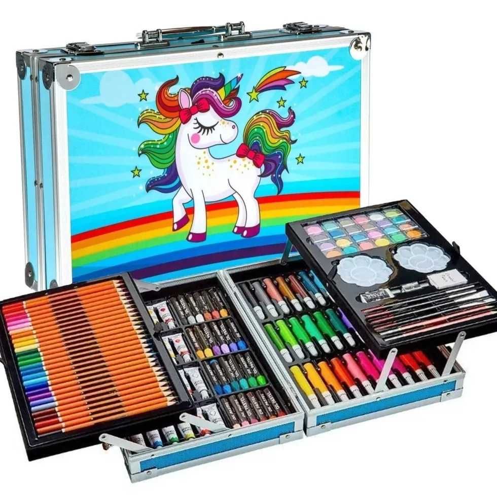 Подарок для ребенка набор для рисования в чемоданчике 12 тыс тг