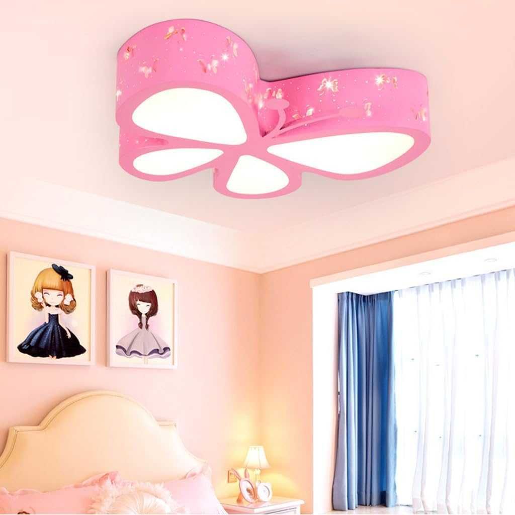 Модерна 3D детска лампа Пеперуда, лед LED за момичета. Намалена!!!