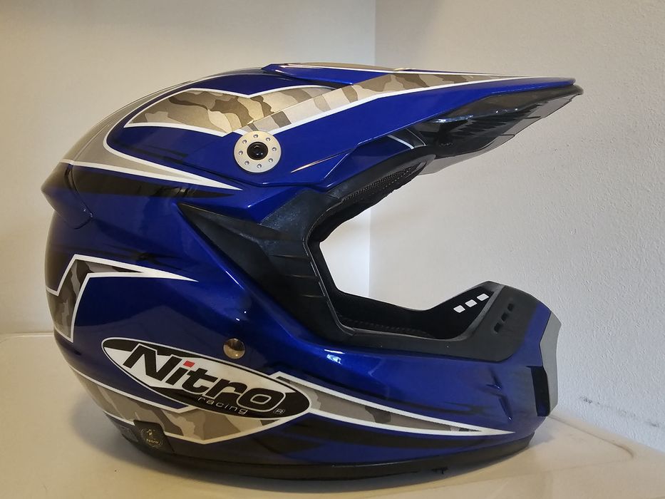 Casca Motocross / Enduro / ATV /  Off-road Nitro Racing fullface