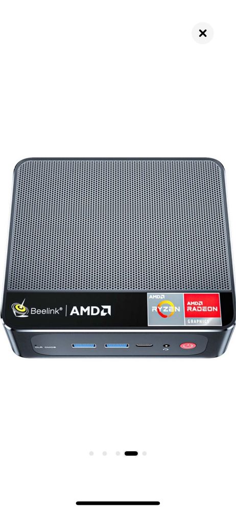 Мини PC Beelink SER3, Mini PC, AMD Ryzen™ 3 3200U, 8 GB DDR4, 256 GB
