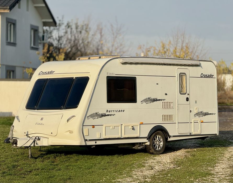 Rulota Elddis 2007• 1350kg Cat B// Panouri Solare•Mover•Inmatriculata