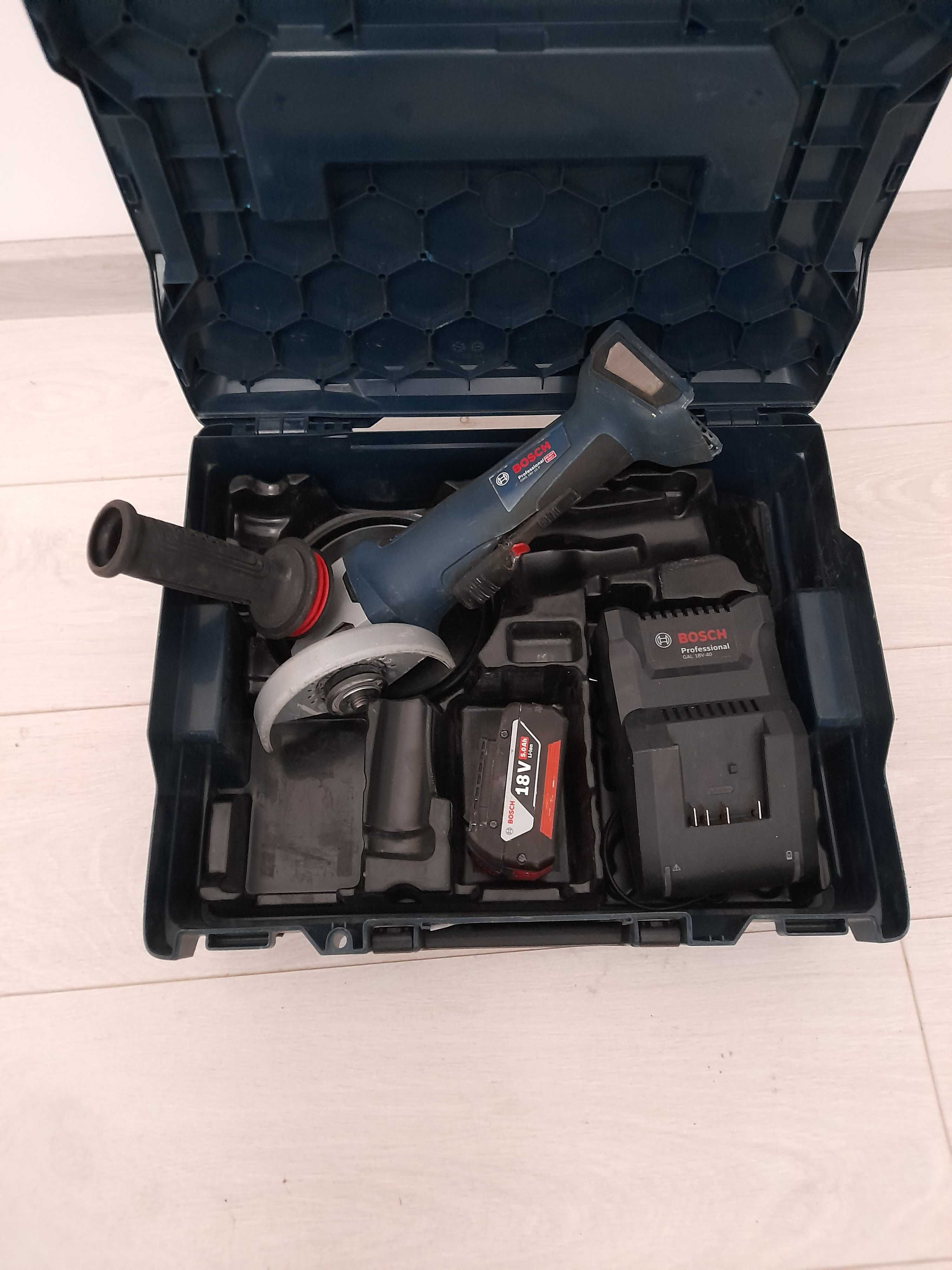 BOSCH GWS 18V-10 P ъглошлайф бош