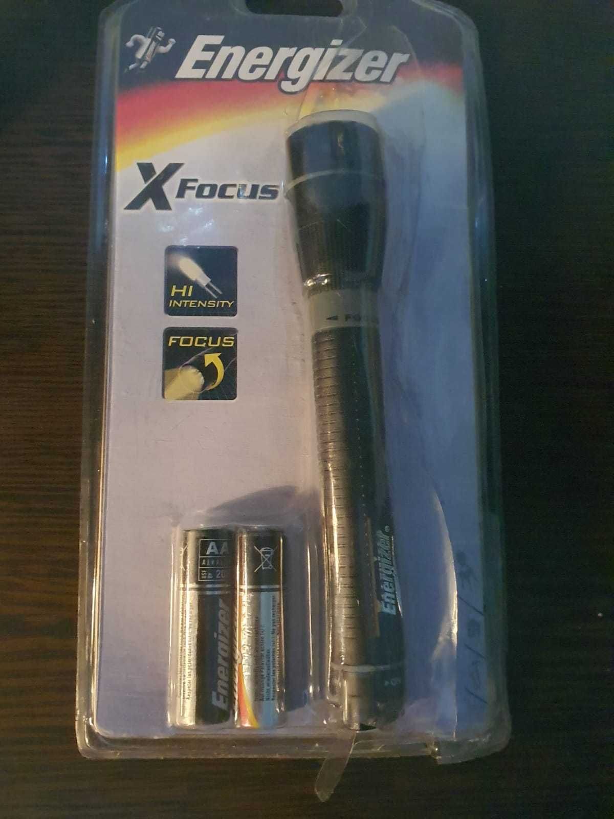 Фонарь для дома Energizer X-Focus LED, 2АА фонарик