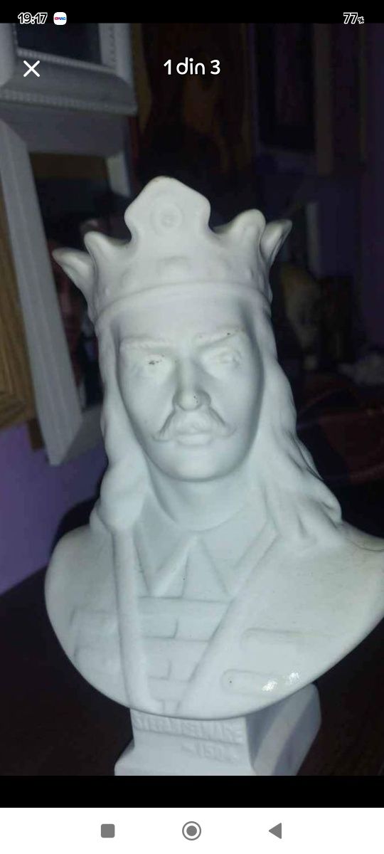Statueta Bust Stefan cel Mare