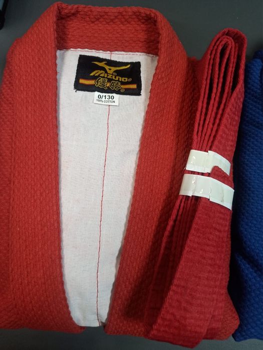 Кимано самбо красный и синий