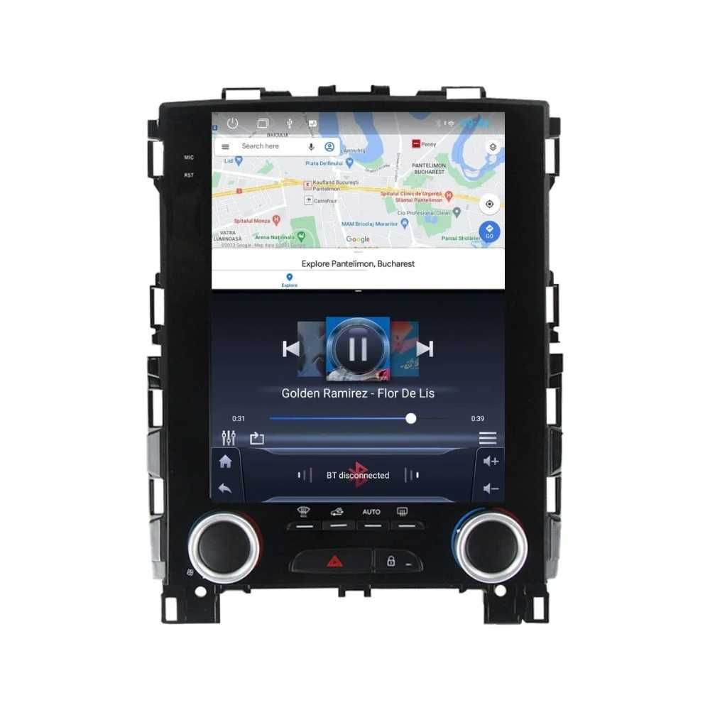 Navigatie Tesla Renault Koleos/Megane Android 14 , 8G+128G garantie