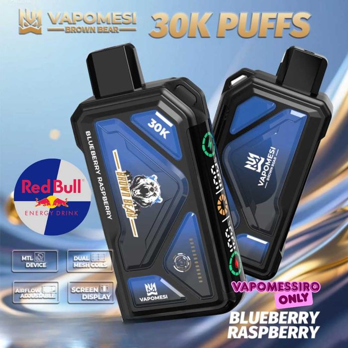 SET 3 Bucati Vape Vapomesi Brown Bear Premium Quality