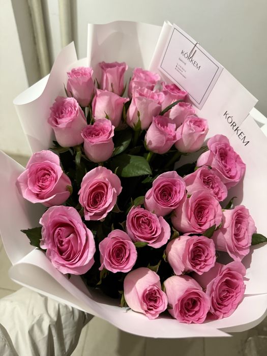 25 роз самые свежие