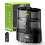 Umidificator Oraimo 6L, abur cald/rece, timer, negru