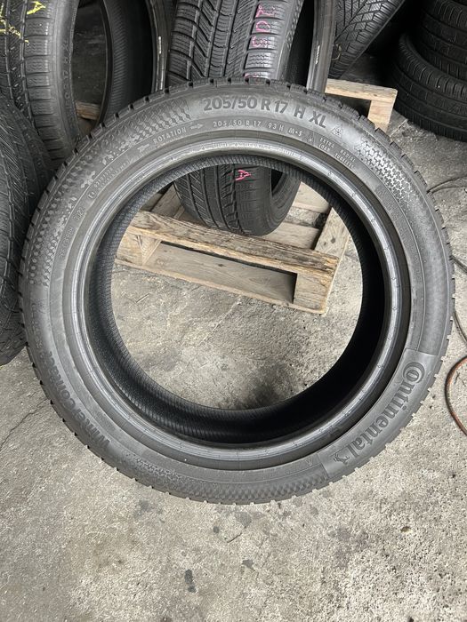 4 anvelope de iarna 205/50/17 Continental 7-7.4 mm!