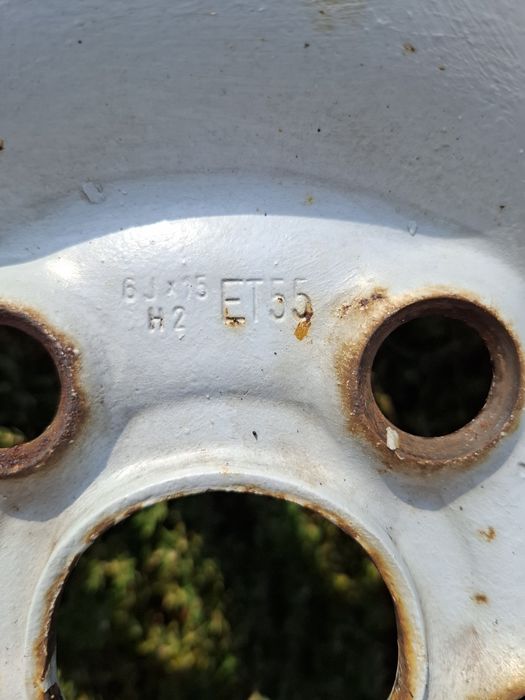 4 бр железни джанти 5x112 15 цола 6 J*ЕТ 45 и ЕТ 55 ц.о 57.1 мм