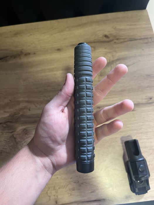 Стоманена телескопична палка