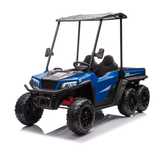 UTV electric pentru 2 copii Kinderauto Gladiator, 4x 45W 12V  #blue
