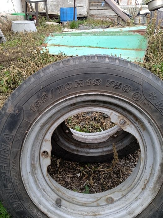 Шины зимние на 13 продам или обмен
