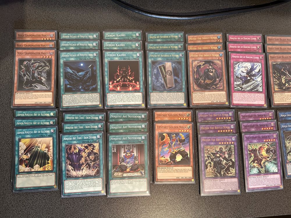 Yu gi oh Ninja deck