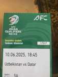 Ozbekiston vs Qatar bilet