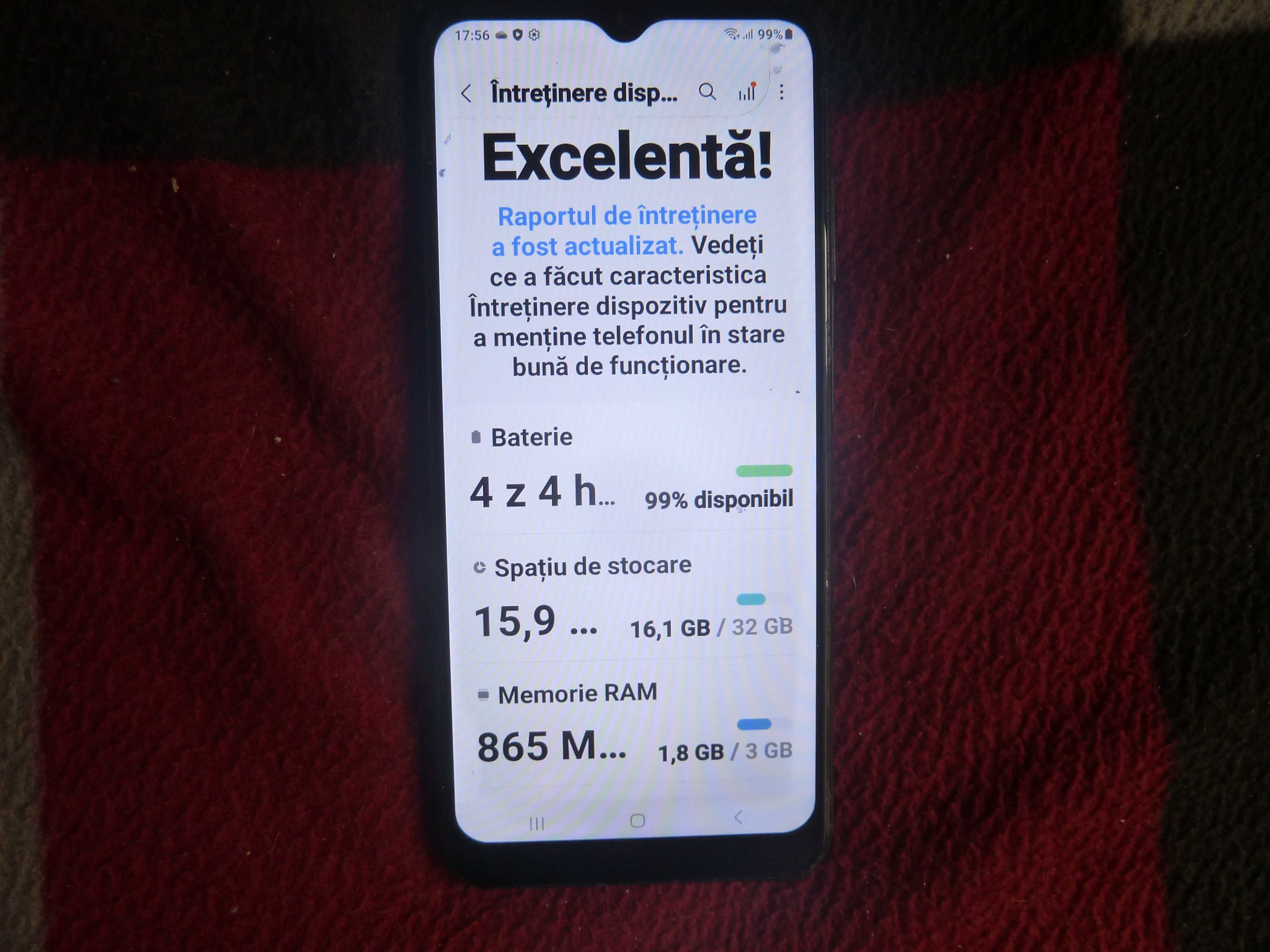 samsung A03S,dual sim 4G,android 13,ram3gb/32gb,arata foarte bine