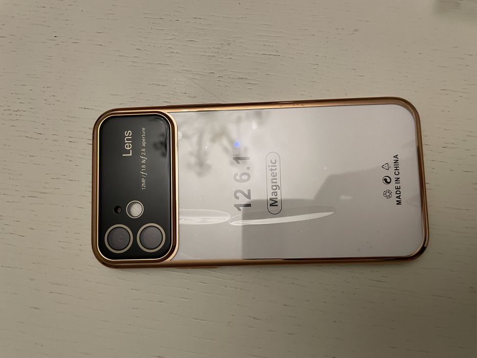 Чехол новая золото  Iphone 12, 12 pro 11 pro