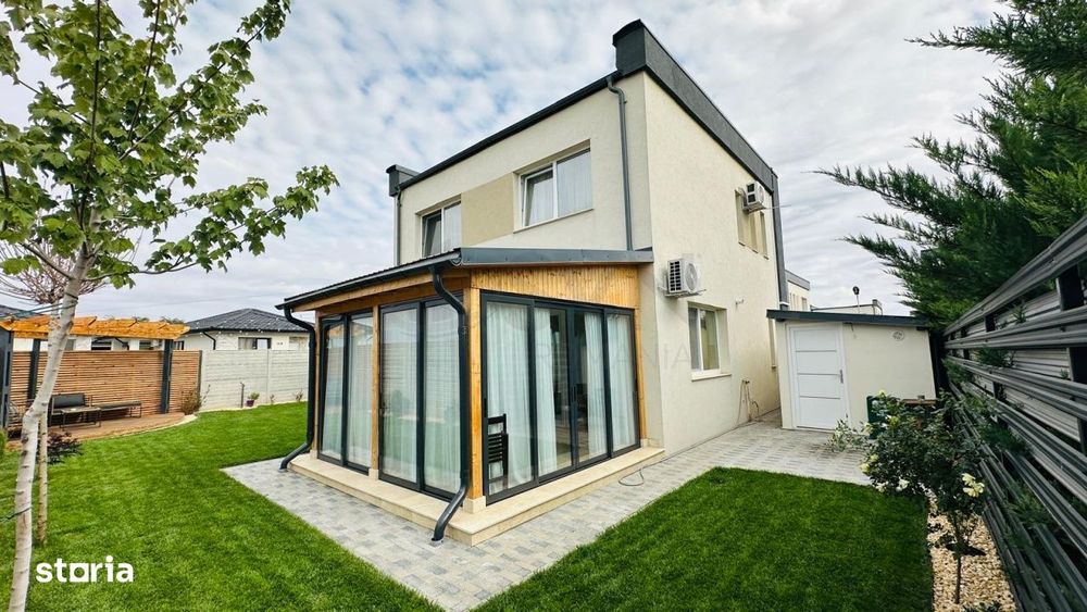 Vila individuala cu panouri solare in Corbeanca