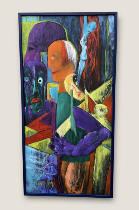 Tablou pictura compozitie suprarealista