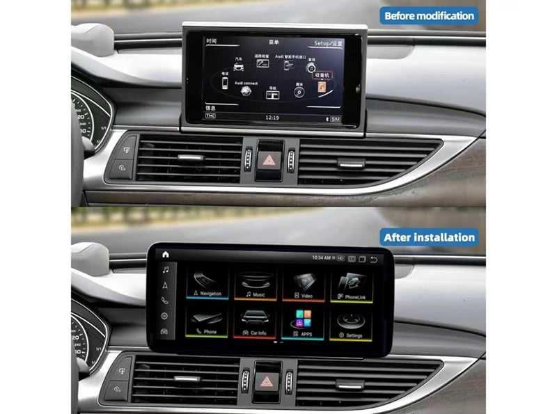 Audi  A6 C7 A6L A7 2012–2015 10.25 - HN+R Android Мултимедия/Навигация