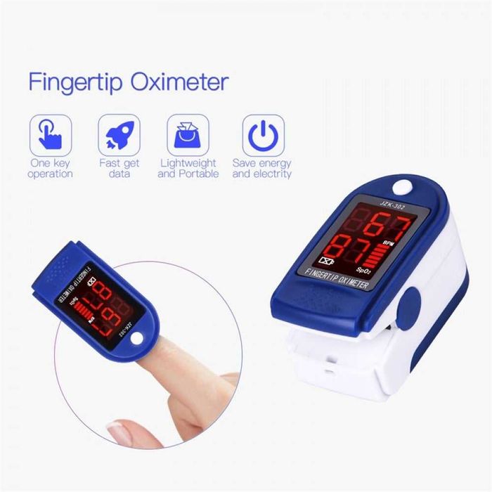 Aparat de masurare puls,Oximetru pentru deget cu display, Pentru Deget