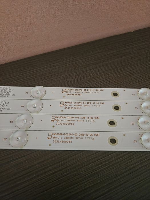 Placa baza si 4 barete leduri tv vision