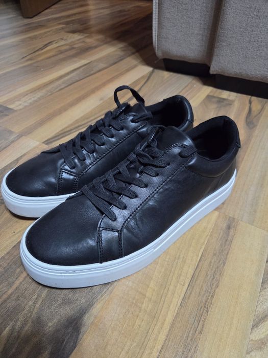 Vagabond Shoemakers - Pantofi sport de piele Paul, Negru, 41