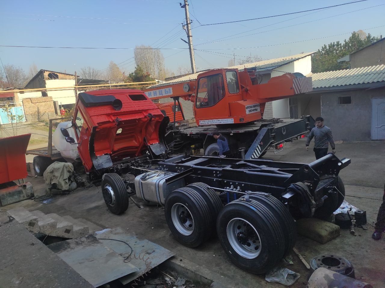 Kamaz Samasval SOTILADI