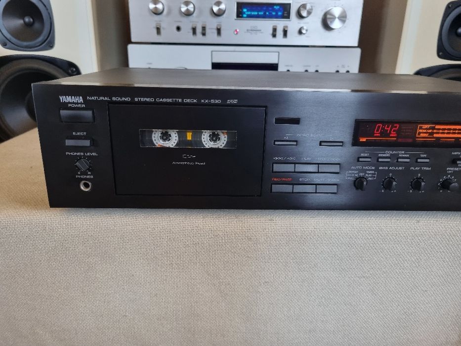 Deck Yamaha KX-530. Dolby B,C, HX Pro. Impecabil.