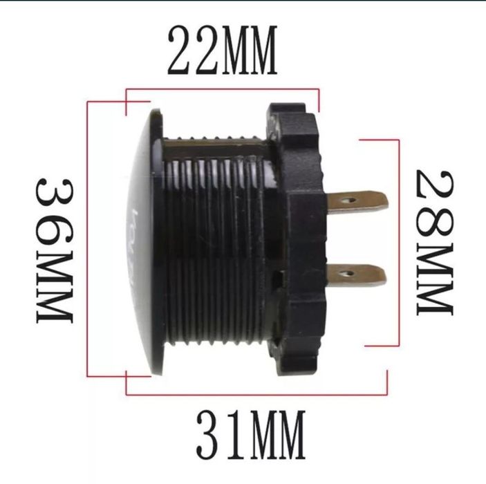 Voltmetru Auto WATERPROOF Voltmetru Digital Voltmetru Moto WATERPROOF